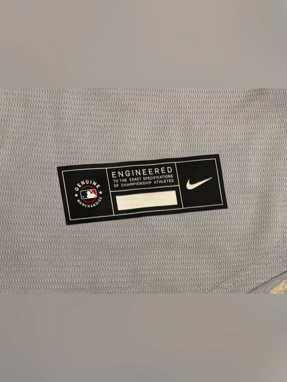 Nike Authentic Kansas City Royals MLB Baseball Gray Jersey Men’s Size: Medium